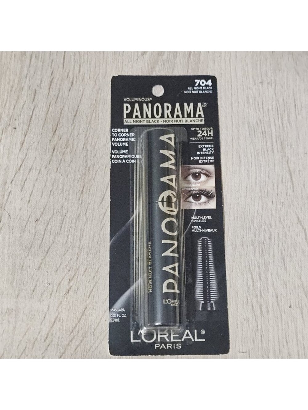 L'Oreal Paris Voluminous Panorama Mascara-704 All Night Black